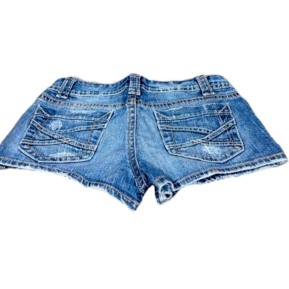Aeropostale  Women’s/ Junior’s Denim Jean Shorts Junior Size 7/ 8 - Picture 7 of 14